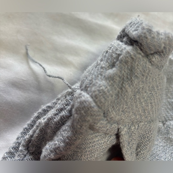 Free People Light Blue Pant & Belt Size 2 - Picture 7 of 13